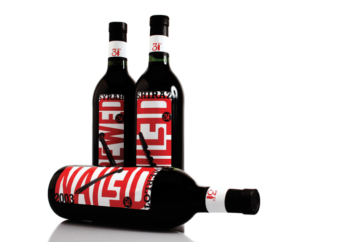 Featured on the Dieline | Tools Wine Label Design by Alicia Carvalho