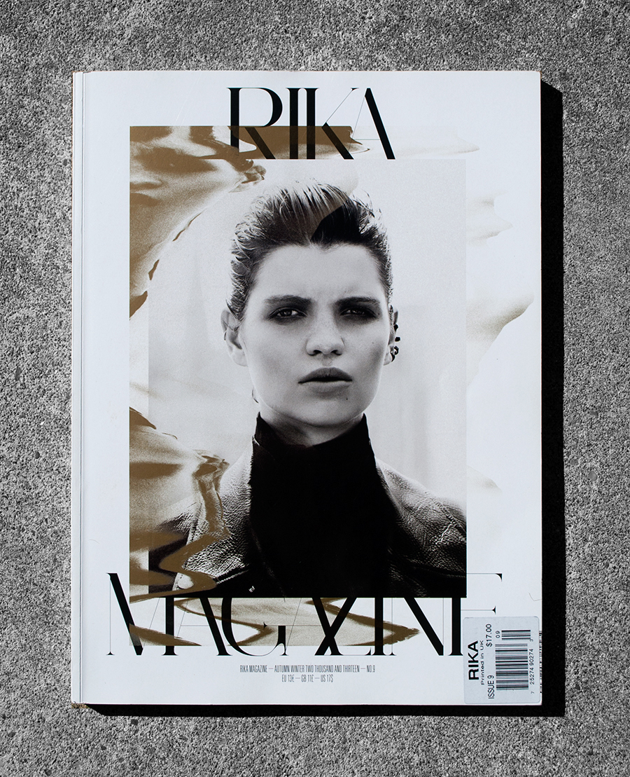Magazine design, Rika Autumn/Winter 2013 | www.alicia-carvalho.com/blog