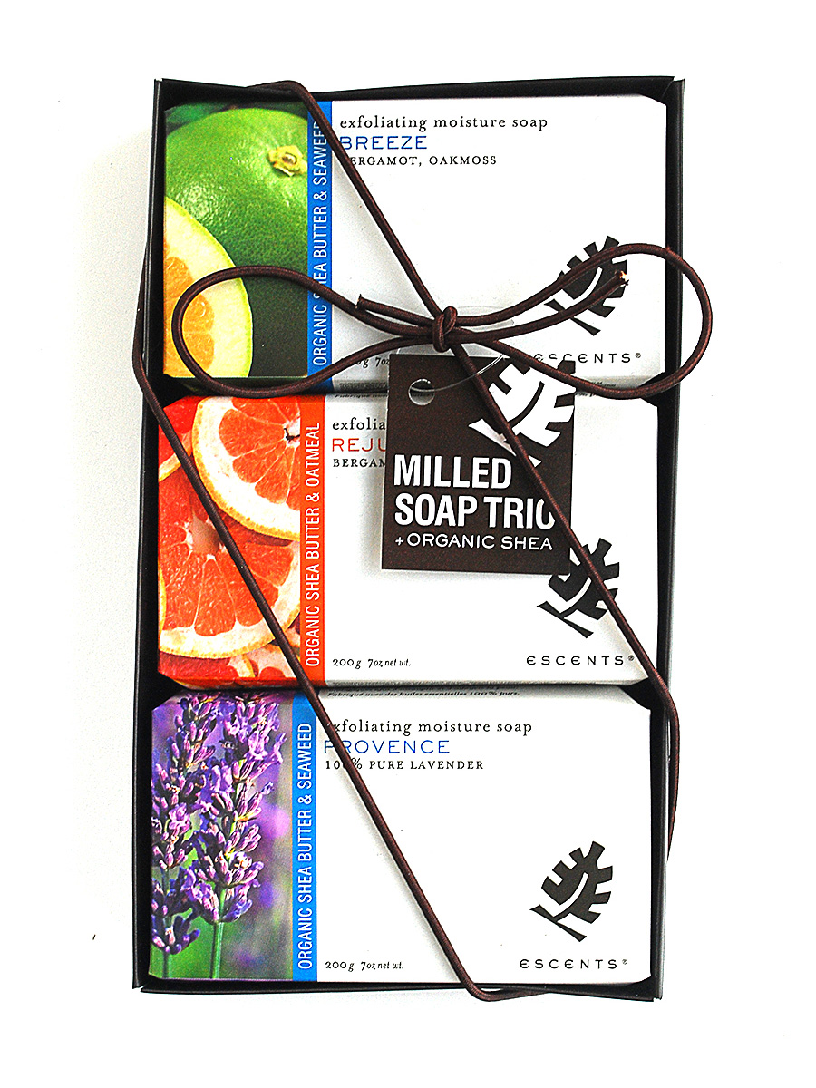 Escents Aromatherapy milled Soap Packaging Design | www.alicia-carvalho.com