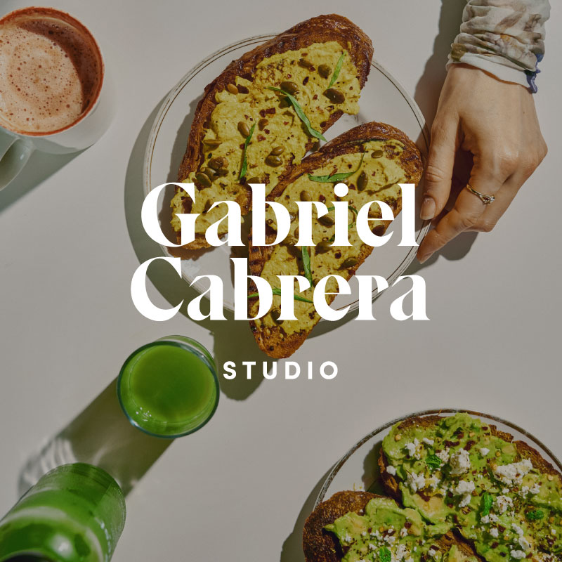 Gabriel Cabrera Photography Logo and Branding Design | www.alicia-carvalho.com