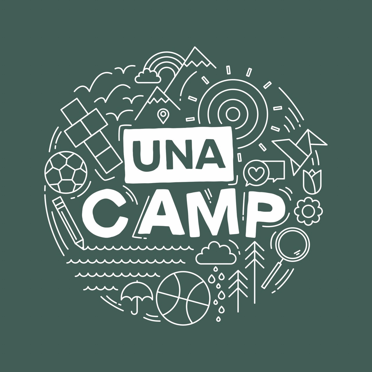 UNA University Neighbourhoods Association UBC Kids Camp T-Shirt Designs by Alicia Carvalho | www.alicia-carvalho.com